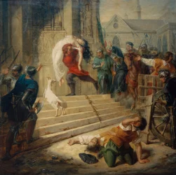 Quasimodo rescata a Esmeralda