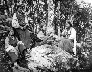 Mujeres del Himalaya, finales del siglo XIX