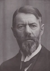 Max Weber, historiador y economista alemán (foto b/n)