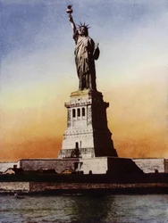 La Estatua de la Libertad, puerto de Nueva York