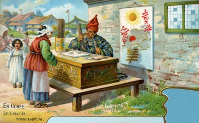 Un adivino en Corea, 1904