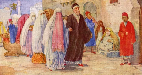 Una boda musulmana, 1941