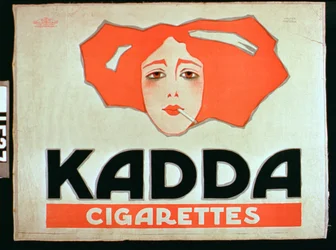 Anuncio de cigarrillos Kadda