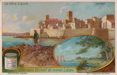 Antibes e Isla St Honorat