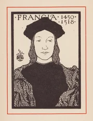Francesco Francia, artista italiano (litografía)