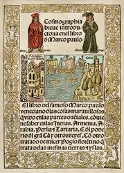 Frontispicio de El millón de Marco Polo