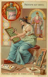 Pintura sobre Vidrio