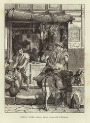 Grecia y Roma - Roma: Escena callejera en Pompeya