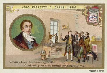 Joseph Louis Gay-Lussac, químico y físico francés