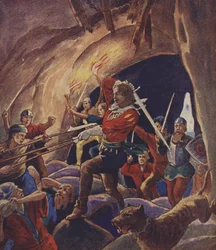 Klaus Störtebeker (litografía en color)