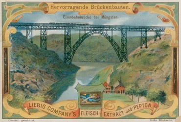 Puente ferroviario en Müngsten, Alemania