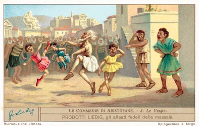 Escena de Las avispas