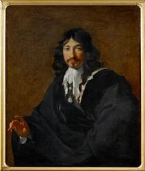 Retrato de "Monsieur Albert" (pintura sobre lienzo)