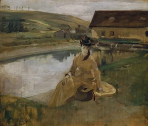 en el agua