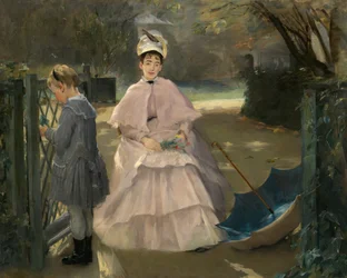 Niñera y niño