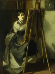 La joven alumna, c.1870