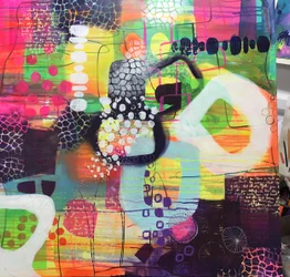 Formas abstractas vibrantes