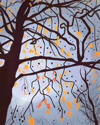 London Planetree , Brooklyn (arte digital)