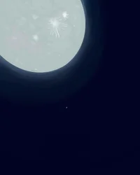 Luna y Saturno, c.2020-24 (arte digital)