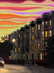 Ninth Street Nine A.M. (arte digital)