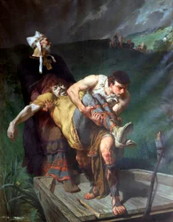 Llevando a los muertos, c. 1842-1896
