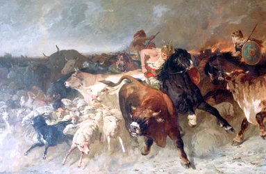 Saqueadores, 1867