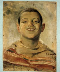 Pequeño matón (óleo sobre lienzo)