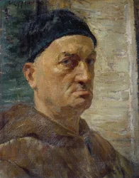 Autorretrato (óleo sobre lienzo)