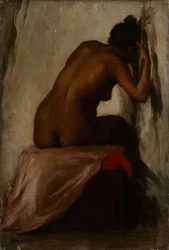 Figura femenina sentada, c.1898
