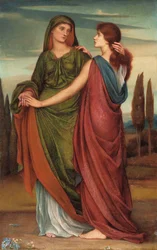 Noemí y Rut, 1887