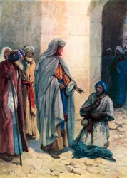 Felipe ayuda al lisiado