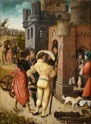 Escena de la vida de San Roque, 1517