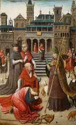 Escena de la vida de San Roque, 1517