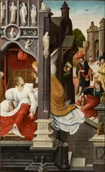 Escena de la vida de San Roque, 1517