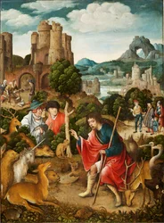 Escena de la vida de San Roque, 1517