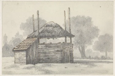 Hooischelf en Zoelmond, en el Betuwe