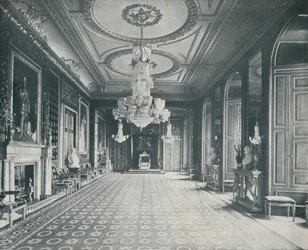 La sala del trono, Castillo de Windsor, c1899, 1901