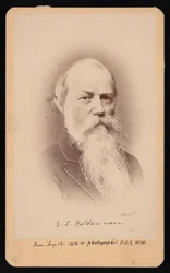 Retrato de Samuel Stehman Haldeman 1812-1880, 5 de febrero de 1874