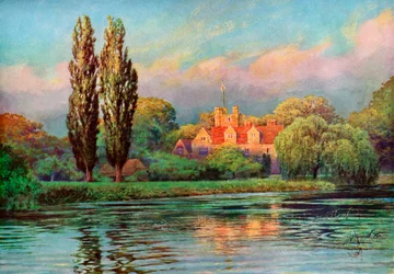 Abadía de Bisham, Berkshire, 1924-1926