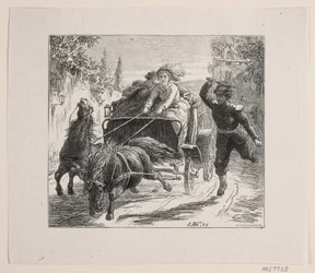 Ilustración para Bjørnstjerne Bjørnson "Un boceto de Italia"