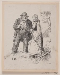 Ilustración para "Herremandsbruden"