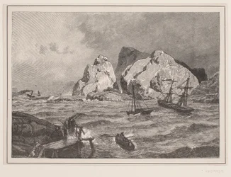 Nødhavn en la costa noruega