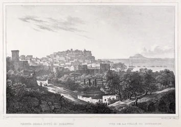 Vista de la ciudad de Pozzuoli