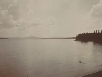 Lago Yellowstone, 1880s