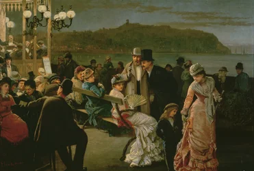 Scarborough: Spa de noche, c.1879