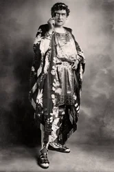 Herbert Beerbohm Tree 1853-1917, actor inglés, principios del siglo XX