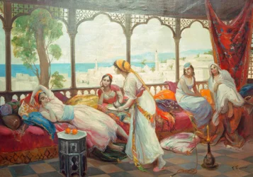 Escena de harén