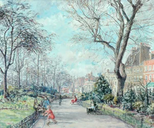 Jardines de Cheyne Walk, c.1938