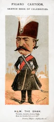 El Shah de Persia, siglo XIX