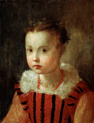Retrato de una niña, siglo XVI o principios del XVII